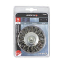 TIMCO Powertool Accessories TIMCO Drill Wheel Brush Twisted Knot Steel Wire - 75mm