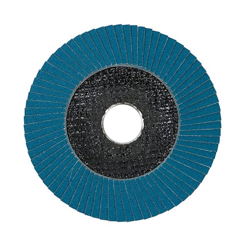 TIMCO Powertool Accessories TIMCO Flap Disc Zirconium Type 29 Conical P120 Grit - 115 x 22.23