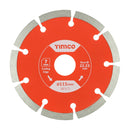 TIMCO Powertool Accessories TIMCO General Purpose Diamond Blade Segmented  - 115 x 22.2