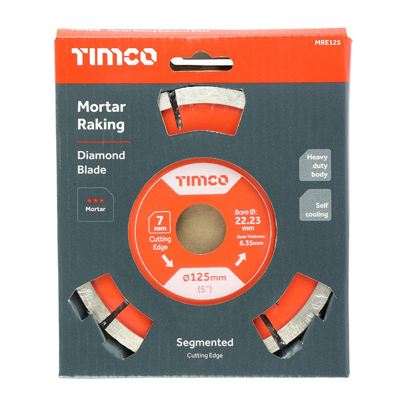 TIMCO Powertool Accessories TIMCO General Purpose Mortar Raking Diamond Blade
