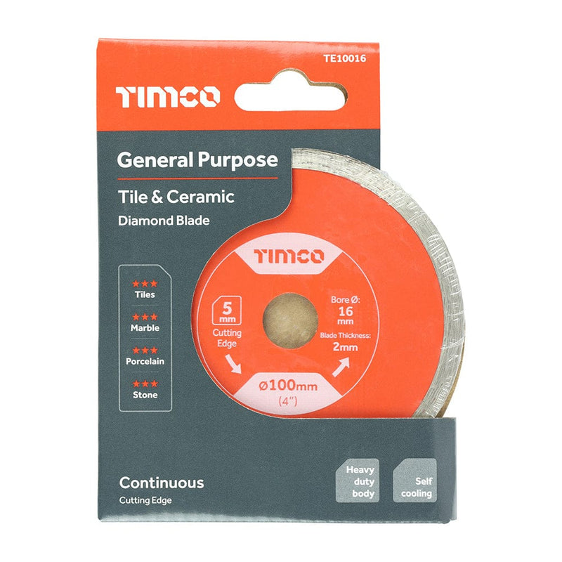 TIMCO Powertool Accessories TIMCO General Purpose Tile & Ceramic Blade