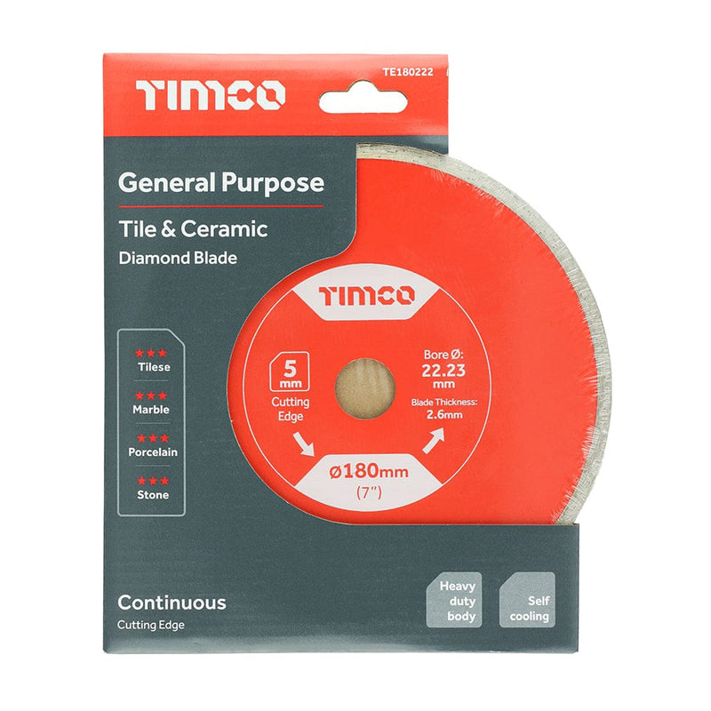 TIMCO Powertool Accessories TIMCO General Purpose Tile & Ceramic Blade