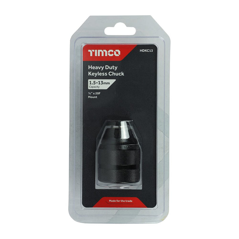 TIMCO Powertool Accessories TIMCO Heavy Duty Keyless Chuck - 1/2"