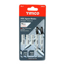 TIMCO Powertool Accessories TIMCO Jigsaw Blades Metal Cutting HSS Blades