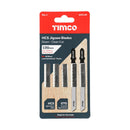 TIMCO Powertool Accessories TIMCO Jigsaw Blades Wood Cutting HCS Blades