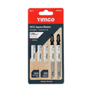 TIMCO Powertool Accessories TIMCO Jigsaw Blades Wood Cutting HCS Blades