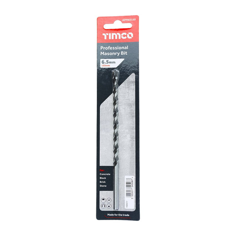 TIMCO Powertool Accessories TIMCO Masonry Drill Bits