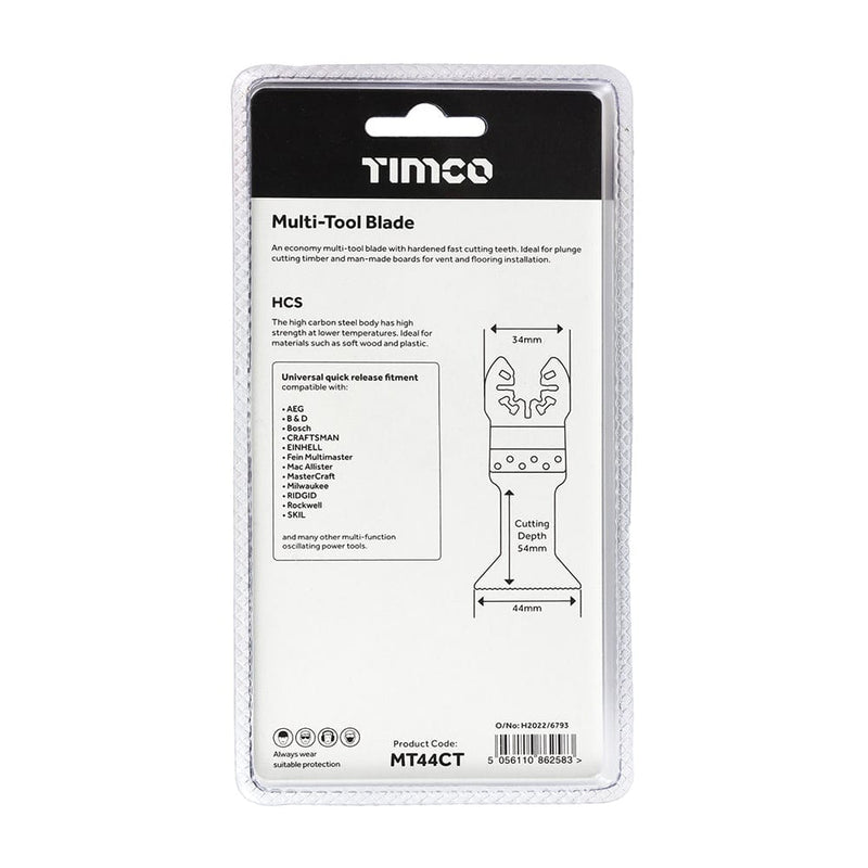 TIMCO Powertool Accessories TIMCO MTool Blade Straight Coarse