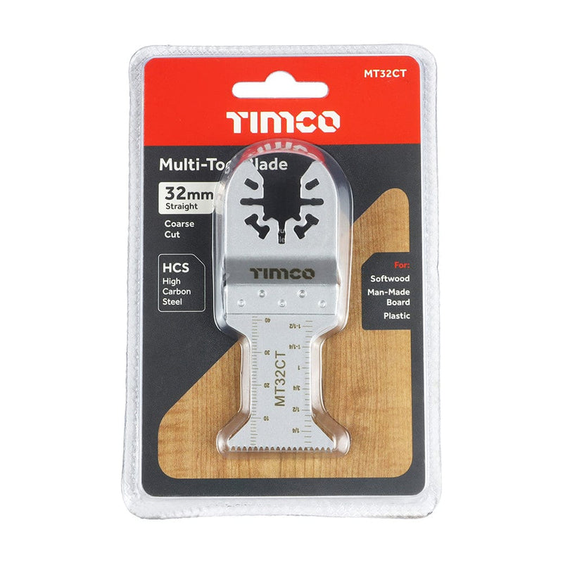 TIMCO Powertool Accessories TIMCO MTool Blade Straight Coarse