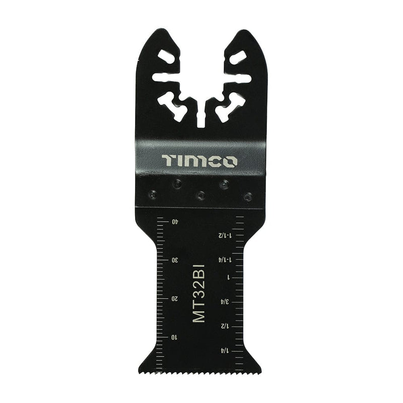 TIMCO Powertool Accessories TIMCO Multi-Tool Fine Cut Blade For Wood/Metal Bi-Metal