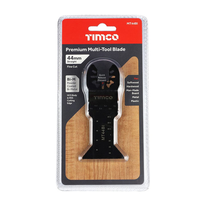 TIMCO Powertool Accessories TIMCO Multi-Tool Fine Cut Blade For Wood/Metal Bi-Metal