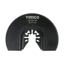 TIMCO Powertool Accessories TIMCO Multi-Tool Radial Blade For Wood / Metal Bi-Metal - Dia. 87mm