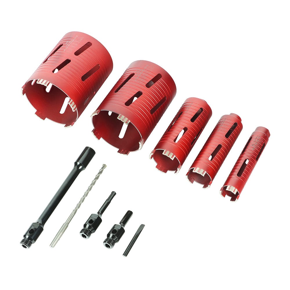 Timco Prem Diamond Core Drill Kit - 5Pcs - Pack Qty - 1 Ea