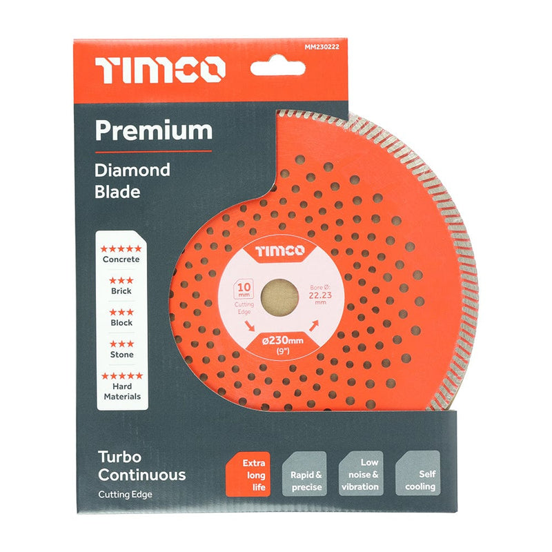 TIMCO Powertool Accessories TIMCO Premium Diamond Blade Continuous