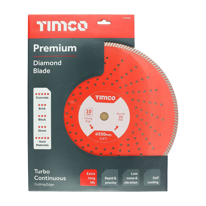 TIMCO Powertool Accessories TIMCO Premium Diamond Blade Continuous