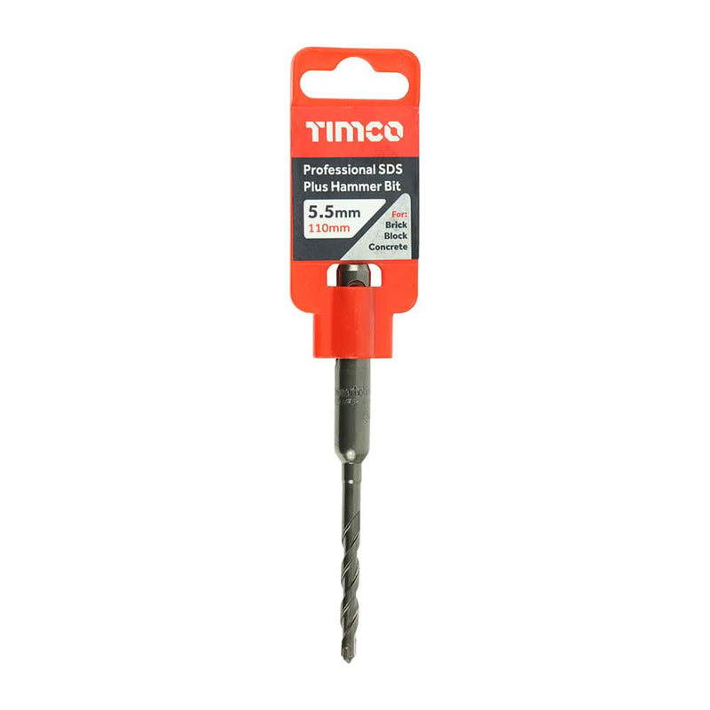 TIMCO Powertool Accessories TIMCO Professional SDS Plus Hammer Bits