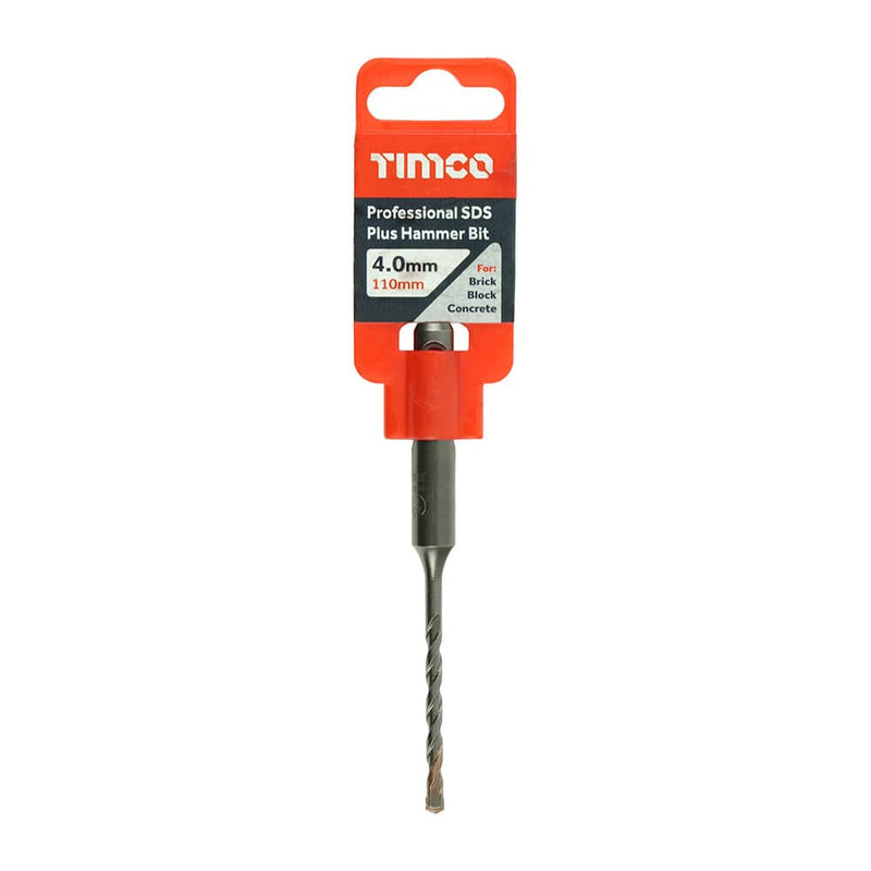 TIMCO Powertool Accessories TIMCO Professional SDS Plus Hammer Bits (PGM)
