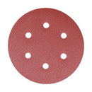 TIMCO Powertool Accessories TIMCO Random Orbital Sanding Discs 80 Grit Red