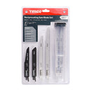 TIMCO Powertool Accessories TIMCO Reciprocating Saw Blade Mixed Set Wood & Metal Cutting High Carbon Steel & Bi-Metal - Mixed