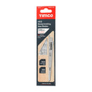 TIMCO Powertool Accessories TIMCO Reciprocating Saw Blades Wood Cutting High Carbon Steel