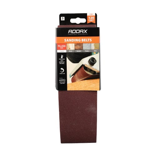 TIMCO Powertool Accessories TIMCO Sanding Belts 120 Grit Red
