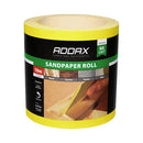 TIMCO Powertool Accessories TIMCO Sandpaper Roll 60 Grit Yellow - 115mm x 10m