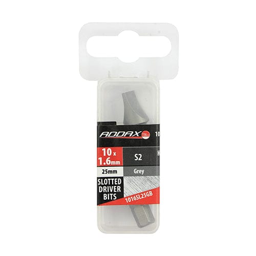 TIMCO Powertool Accessories TIMCO Slotted Driver Bit S2 Grey