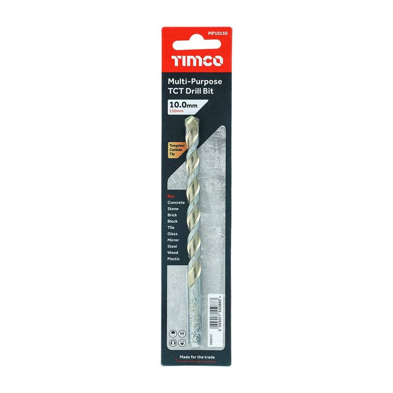 TIMCO Powertool Accessories TIMCO TCT Multi-Purpose Drill Bits