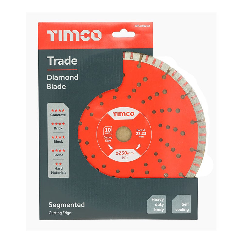 TIMCO Powertool Accessories TIMCO Trade Diamond Blade Segmented