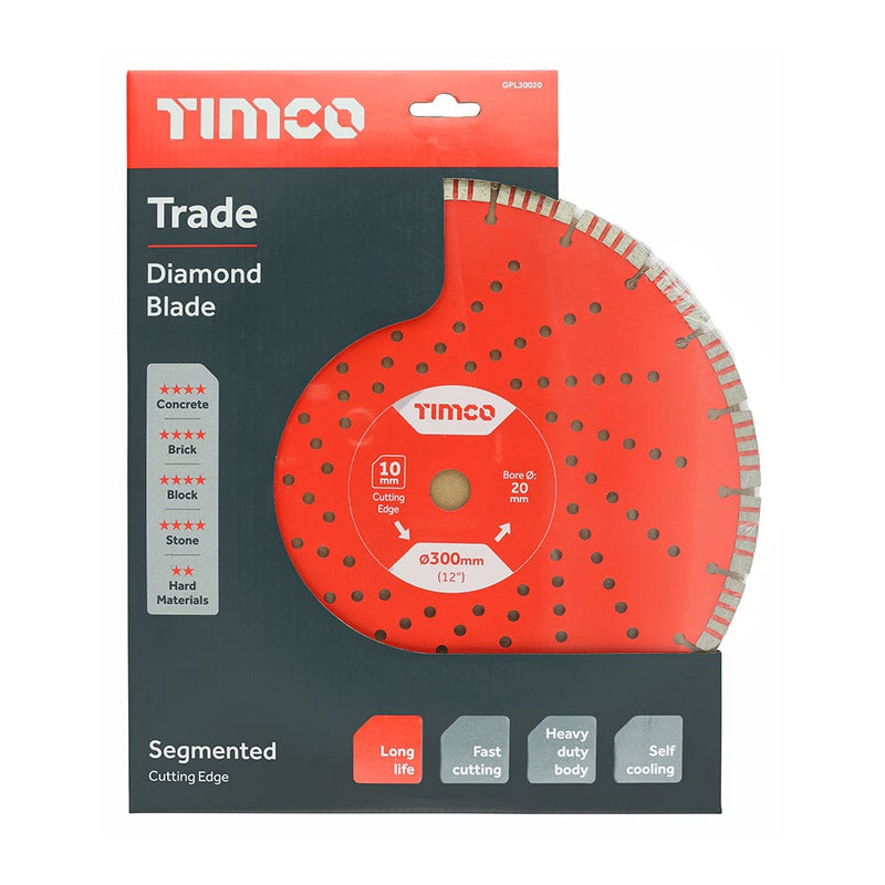 TIMCO Powertool Accessories TIMCO Trade Diamond Blade Segmented