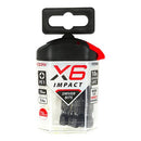 TIMCO Powertool Accessories TIMCO X6 Impact Pozi Driver Bit