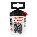 TIMCO Powertool Accessories TIMCO X6 Impact TX Drive Driver Bit