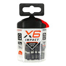 TIMCO Powertool Accessories TIMCO X6 Impact TX Drive Driver Bit