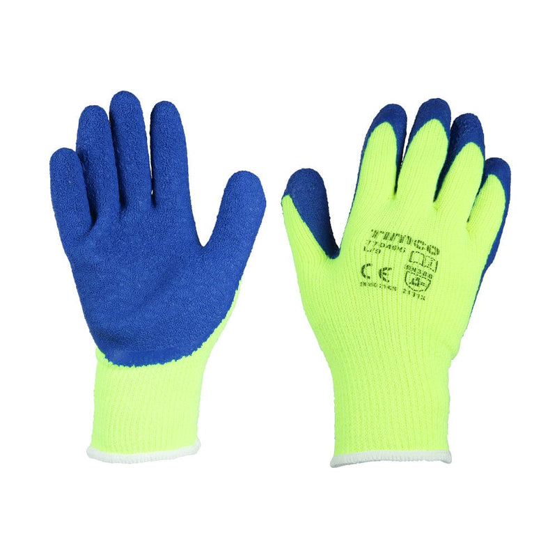 TIMCO PPE Large TIMCO Warm Grip Crinkle Latex Coated Polyester Gloves