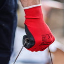 TIMCO PPE Light Grip Glove Crinkle Latex Coated Polyester Gloves