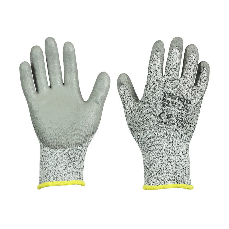 TIMCO PPE Medium TIMCO High Cut C Glove PU HPPE Fibre