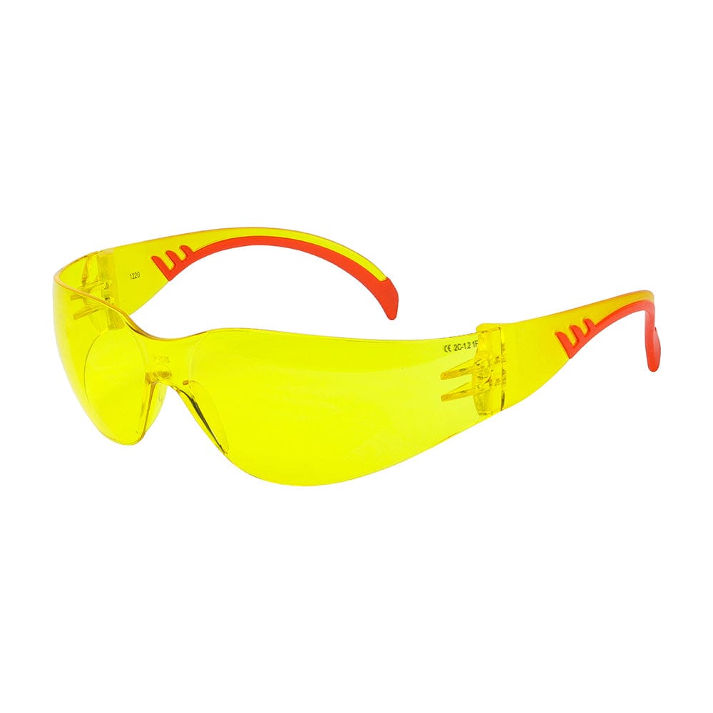 Timco Comfort Safety Glasses Amber - One Size - Pack Qty - 1 Ea