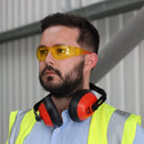 TIMCO PPE TIMCO Comfort Safety Glasses Amber - One Size