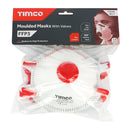 TIMCO PPE TIMCO FFP3 Moulded Valved Masks