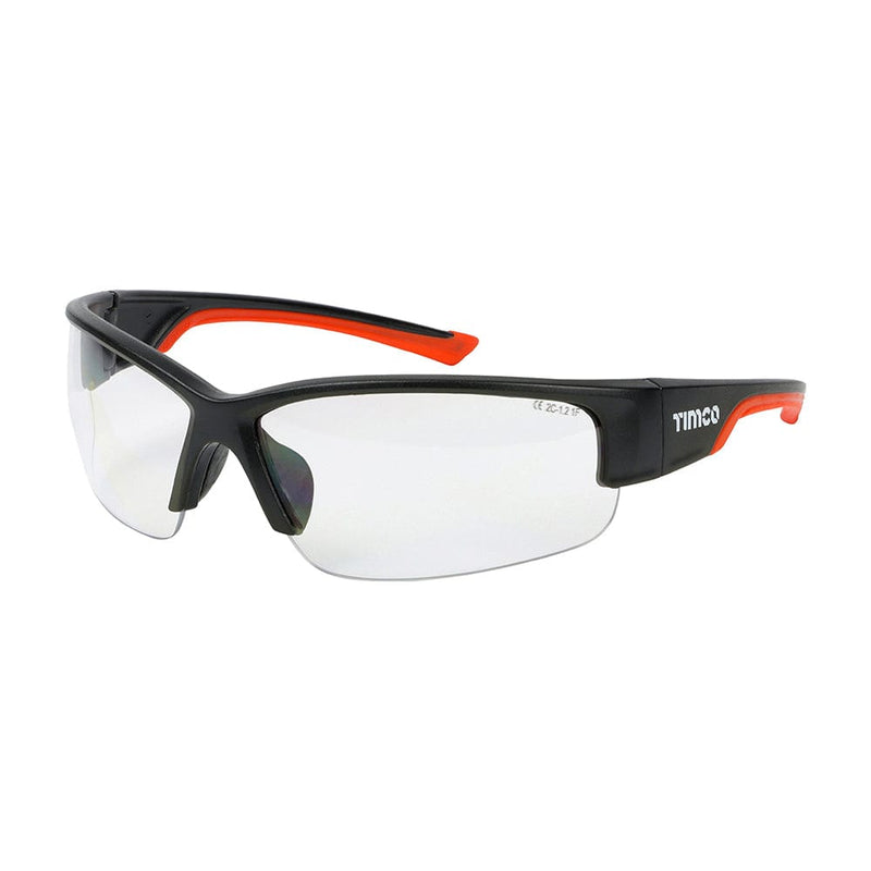 TIMCO PPE TIMCO Premium Safety Glasses Clear - One Size