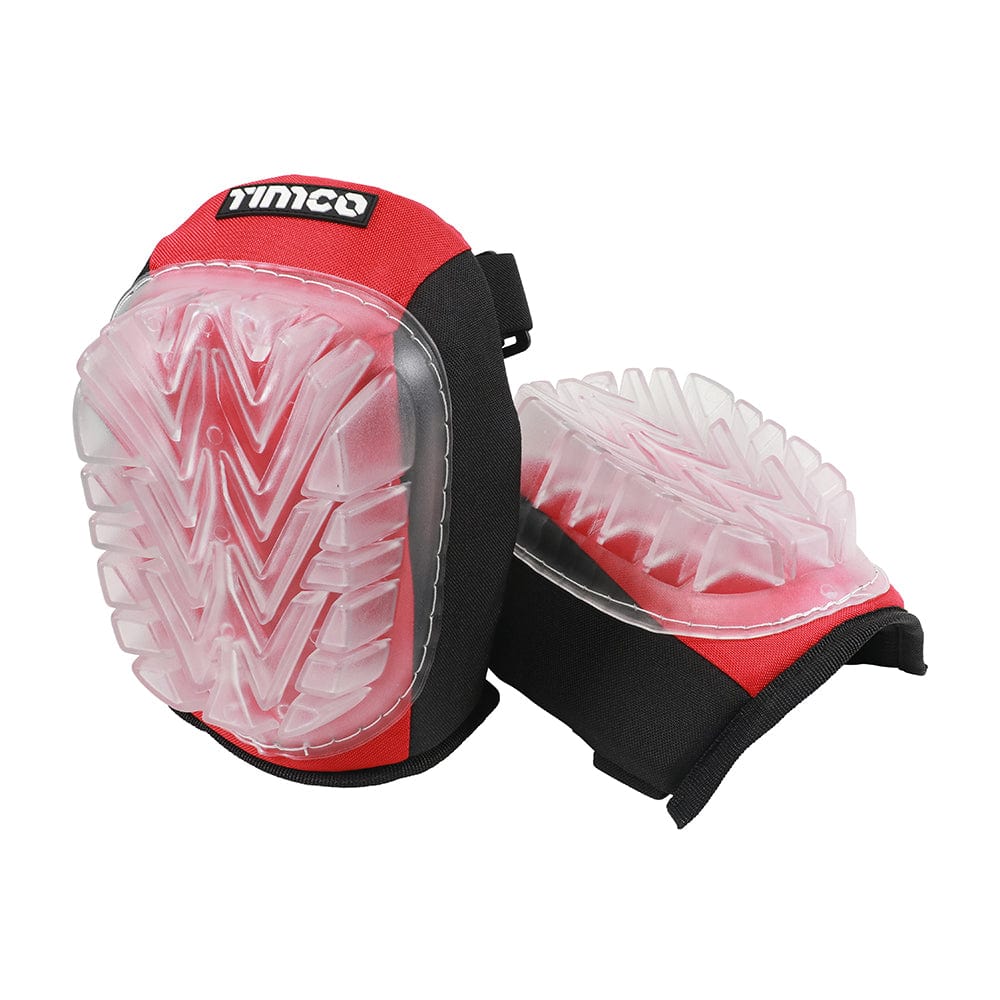 Timco Professional Anti-Slip And Anti-Rock Knee Pads With Gel Protection, Velcro Fastening. Pair - Pack Qty - 1 Ea