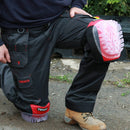 TIMCO PPE TIMCO Professional Anti-Slip and Anti-Rock Knee Pads with Gel Protection, Velcro Fastening. Pair