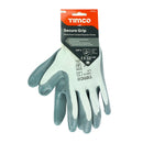 TIMCO PPE TIMCO Secure Grip Smooth Nitrile Foam Coated Polyester Gloves