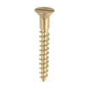 TIMCO Screws 10 x 1 1/2 / 200 TIMCO Solid Brass Countersunk Woodscrews