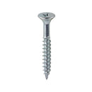 TIMCO Screws 10 x 1 1/2 / 200 TIMCO Twin-Threaded Countersunk Silver Woodscrews