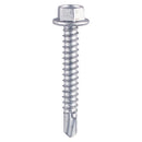 TIMCO Screws 10 x 1/2 / 1000 TIMCO Self-Drilling Light Section Silver Screws