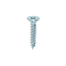 TIMCO Screws 10 x 1 / 200 TIMCO Twin-Threaded Countersunk Silver Woodscrews