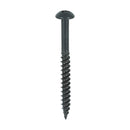 TIMCO Screws 10 x 2 TIMCO Twin-Threaded Round Head Black Woodscrews