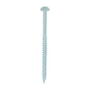 TIMCO Screws 10 x 3 TIMCO Twin-Threaded Round Head Silver Woodscrews