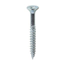 TIMCO Screws 12 x 2 / 200 TIMCO Twin-Threaded Countersunk Silver Woodscrews